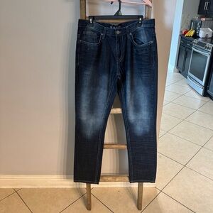 Men's Dark Blue Jeans